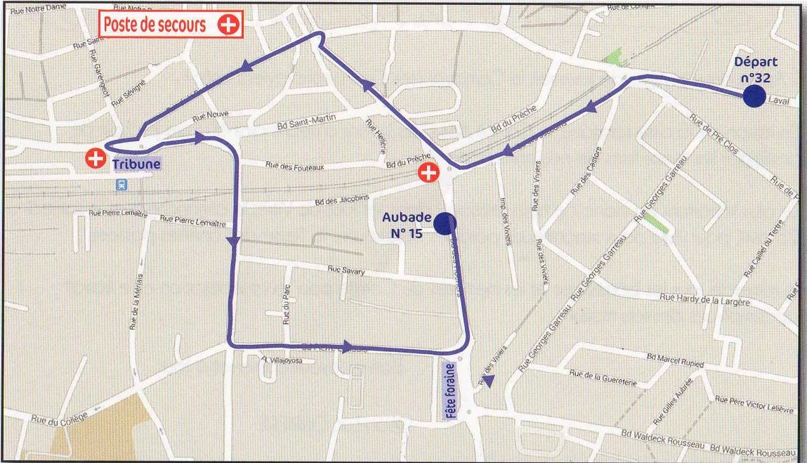PARCOURS CARNAVAL GAIS LURONS Carnaval de Nuit
