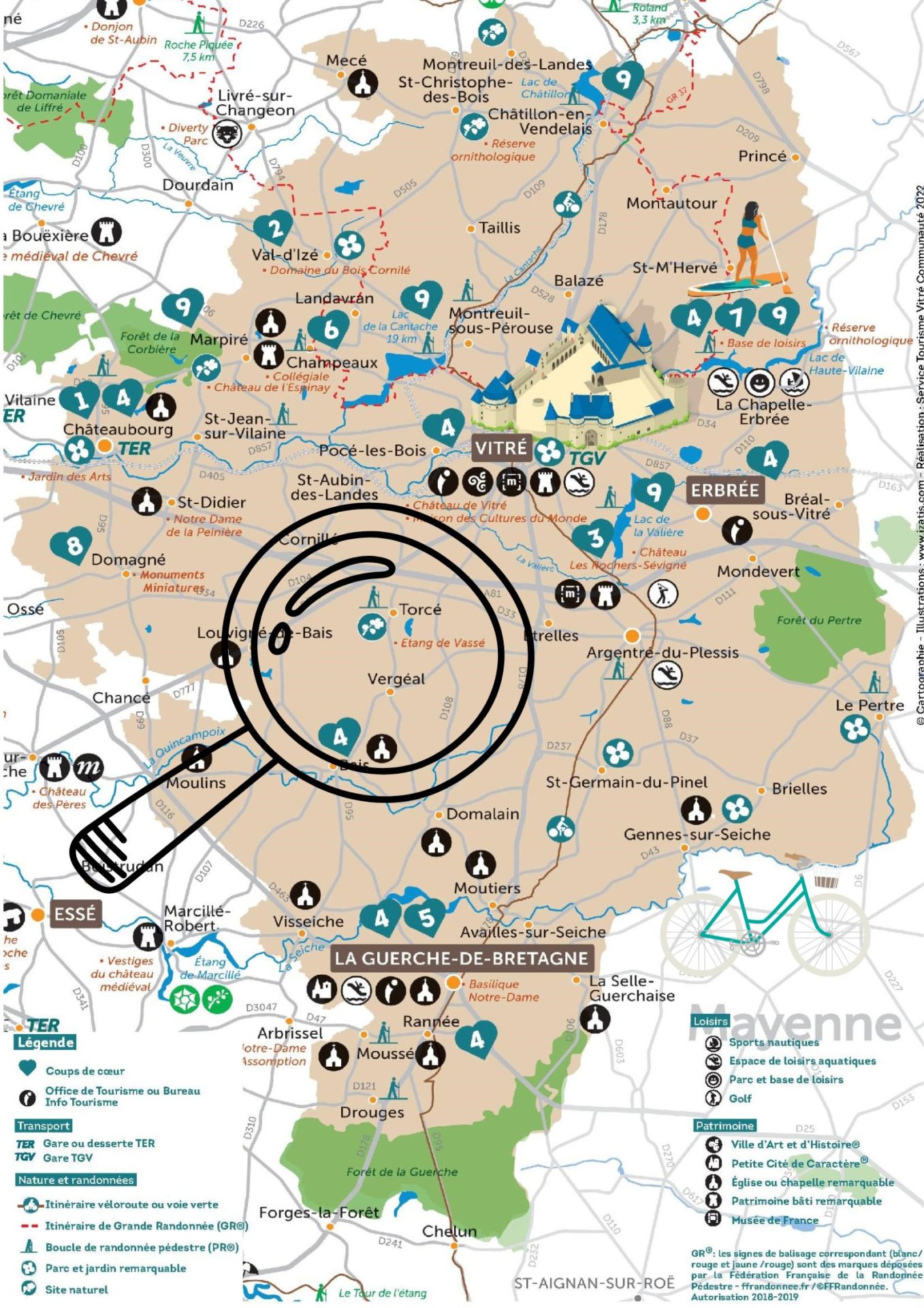 Comment venir à Vitré et alentours - Pays de Vitré Tourisme