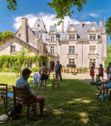 Château des Bretonnières, la culture en pleine nature