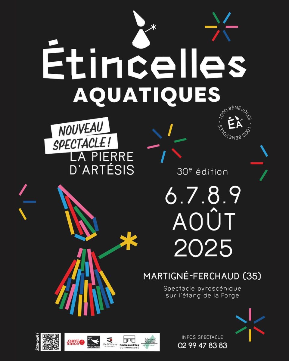 Affiche Etincelles Aquatiques 2025