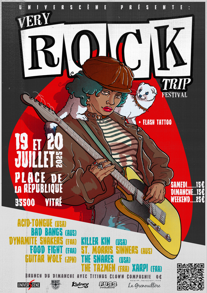 Affiche Very Rock Trip Festival