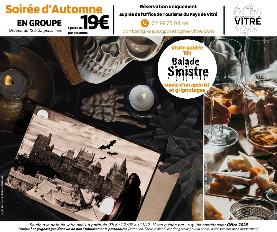 Automne 2025 - Offre Groupes - Office de Tourisme du Pays de Vitré