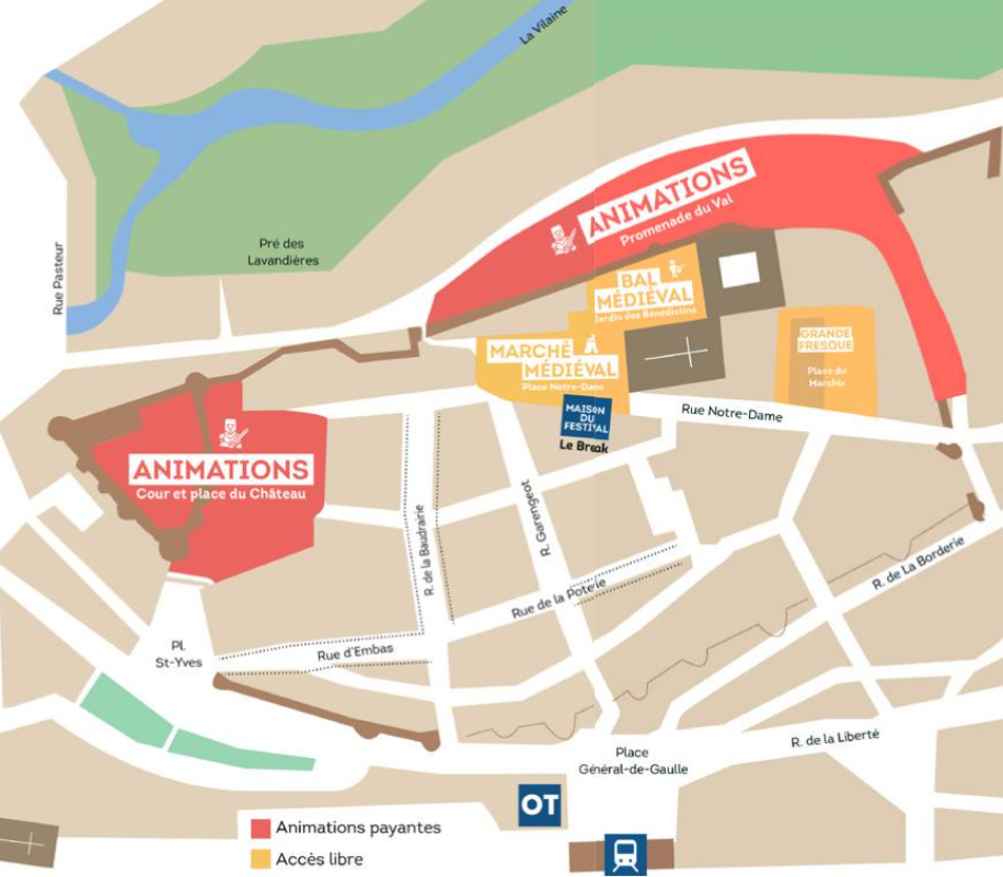 Plan du festival 2026
