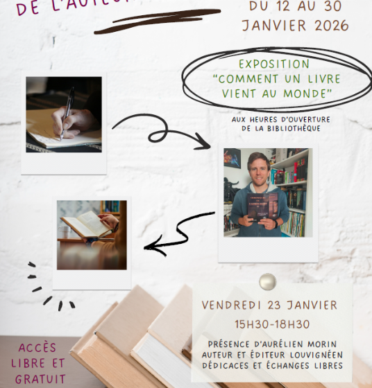 Exposition « Comment un livre vient au monde » Louvigné-de-Bais