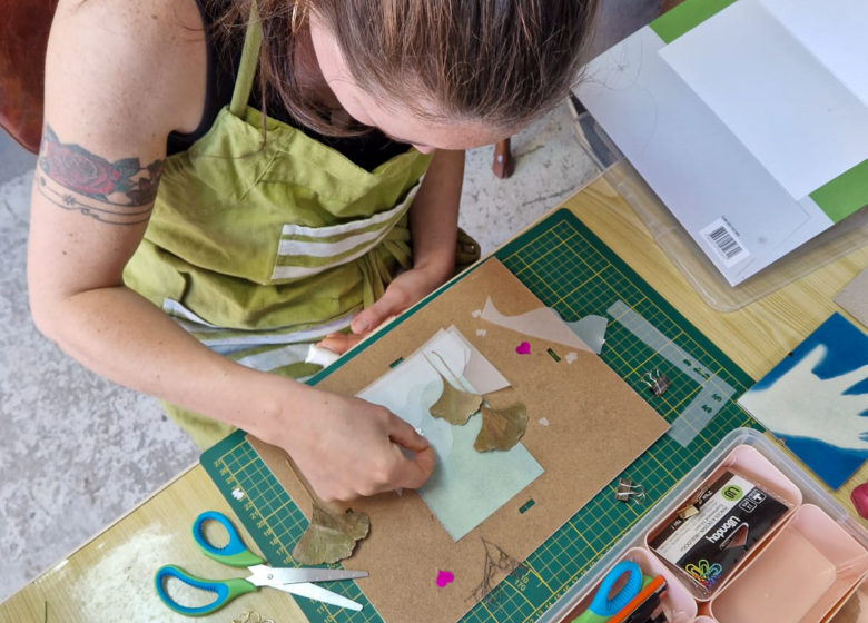 Atelier Cyanotype à l&rsquo;atelier 21 b