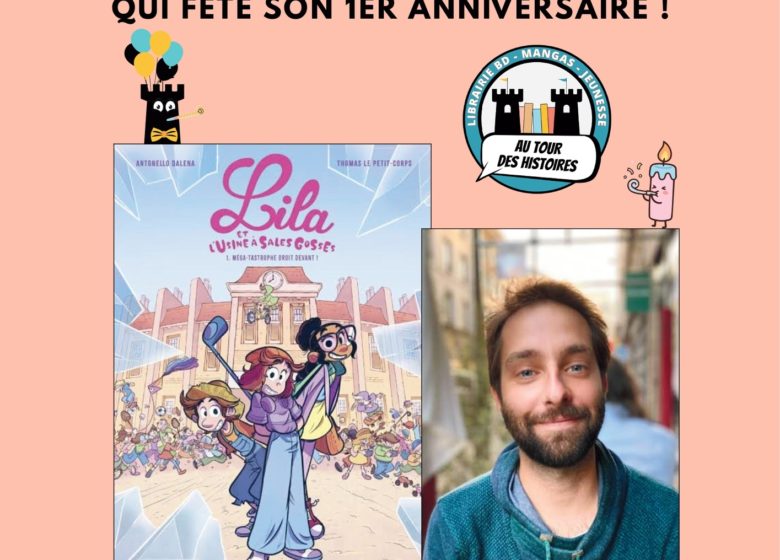 Dédicace de Thomas Le Petit-Corps