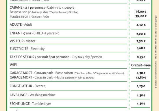 Camping Municipal de Vitré