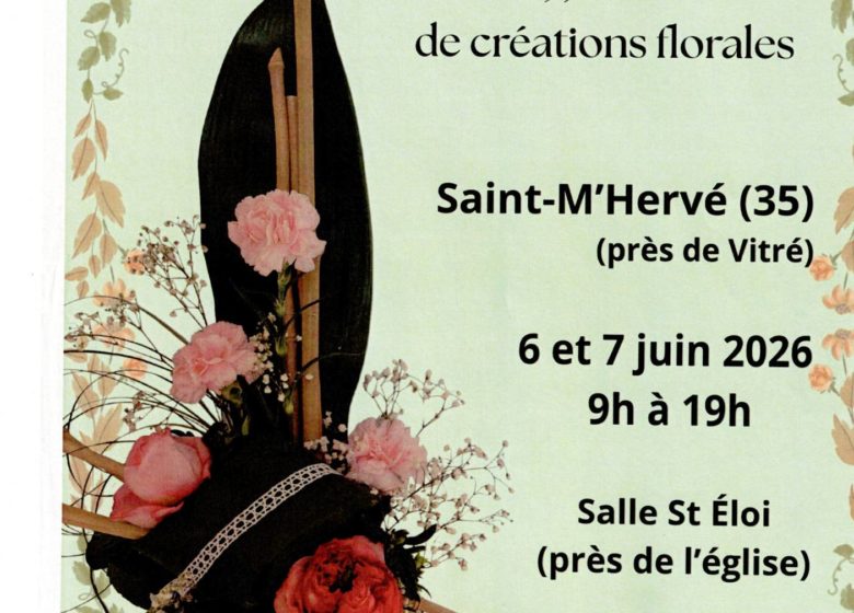 Exposition 35 ans de créations florales