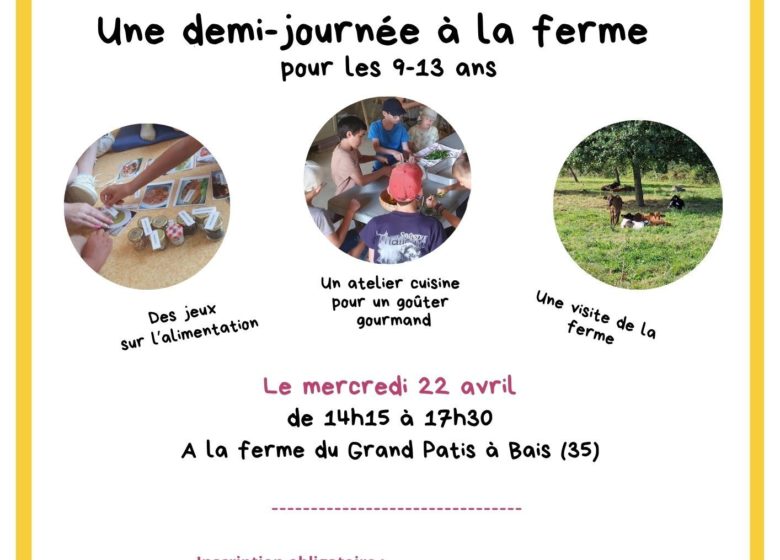 Une demi-journée à la ferme