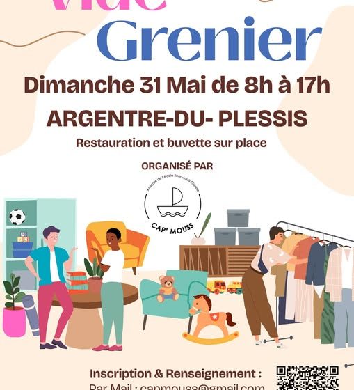 Vide Grenier Argentré du Plessis
