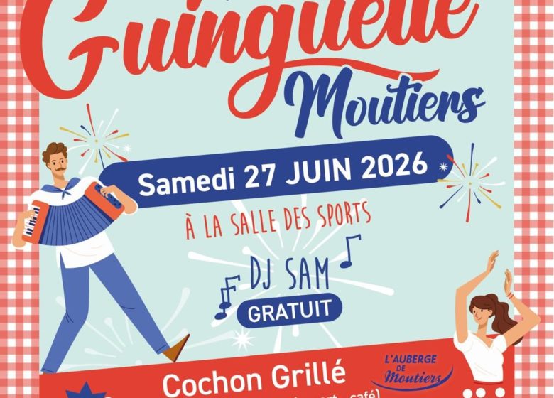 Soirée guinguette à Moutiers