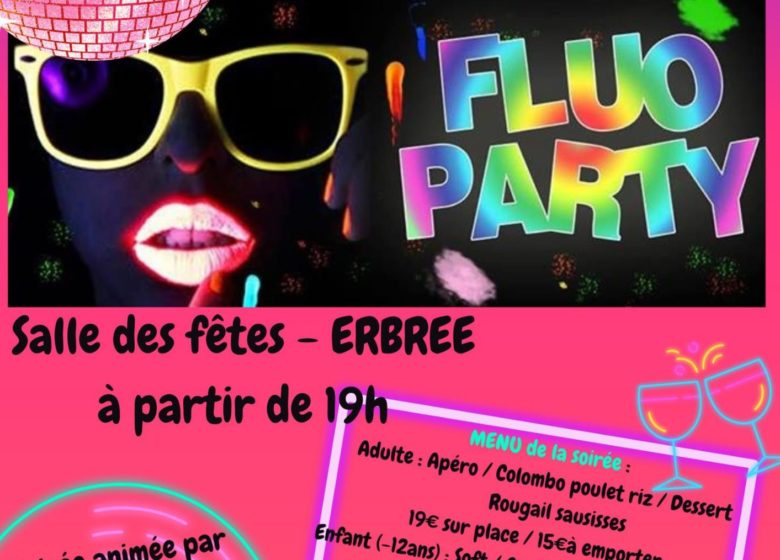 Soirée Fluo Party à Erbrée