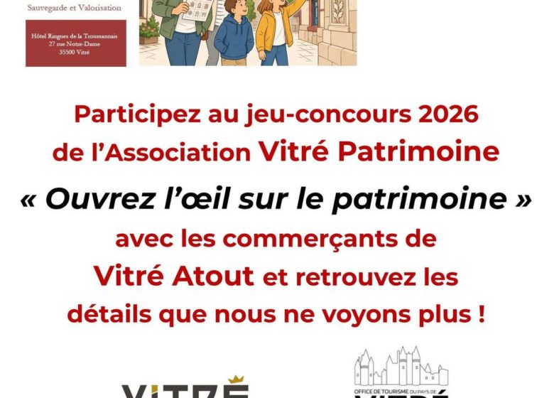 Concours « Ouvrez l&rsquo;oeil sur le patrimoine »