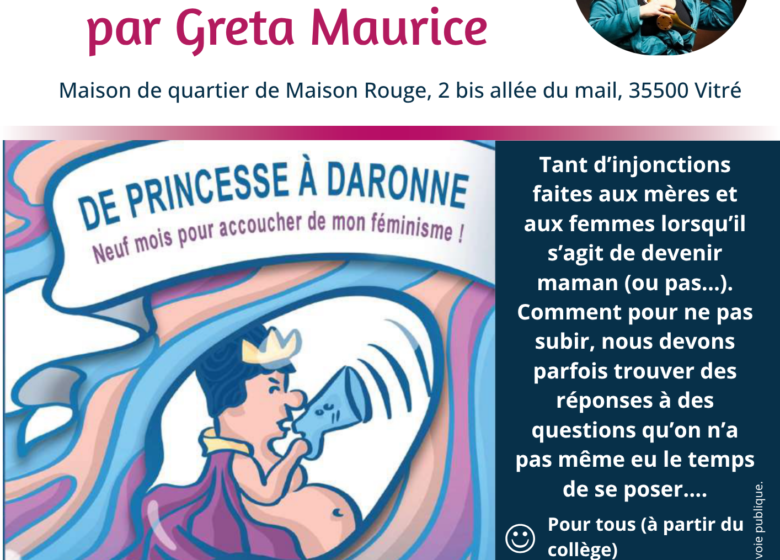 Conférence gesticulé par Greta Maurice