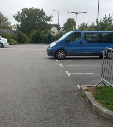 Aire de stationnement à Vitré