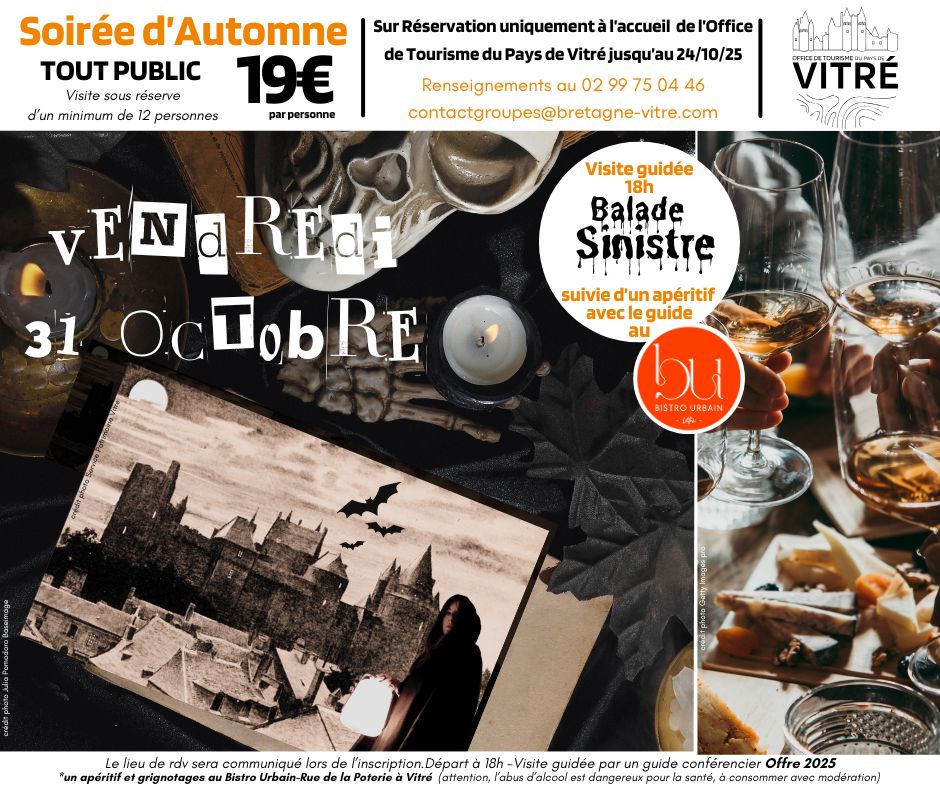 Soirée d’Automne le vendredi 31 octobre 2025 