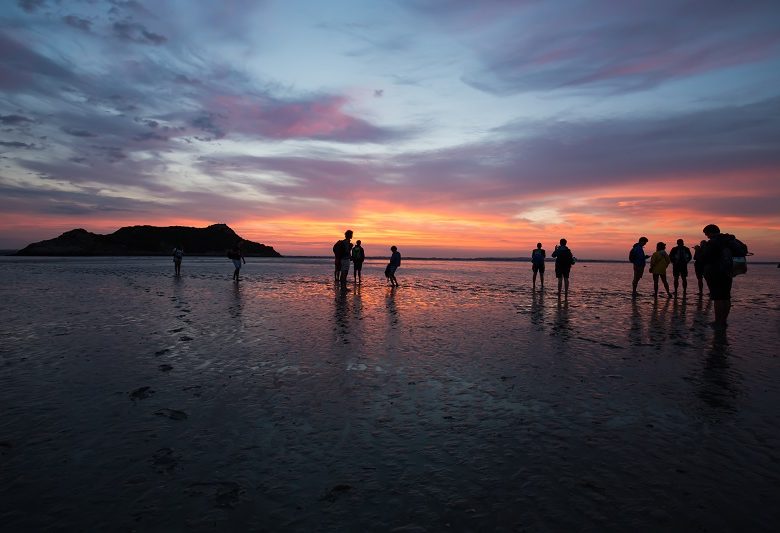 Paths of the Bay of Mont-Saint-Michel