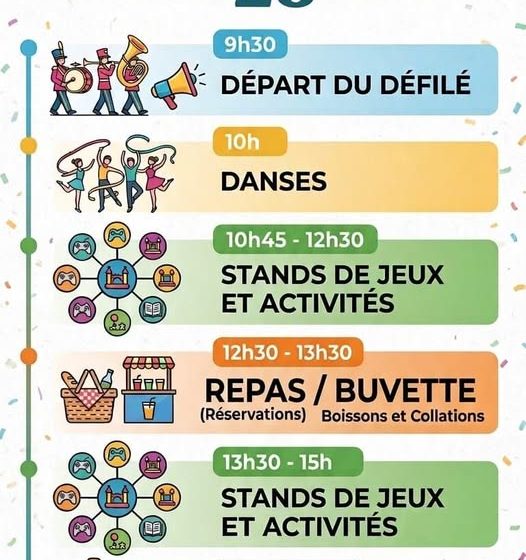 Fête de l&rsquo;école de Domagné