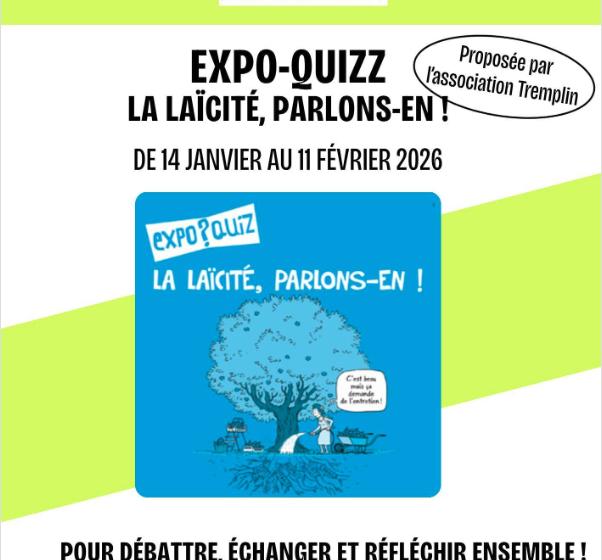Expo-quizz : La laïcité, parlons-en !