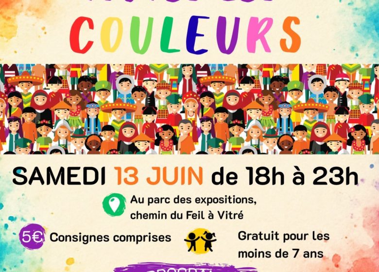 La fête de toutes les couleurs