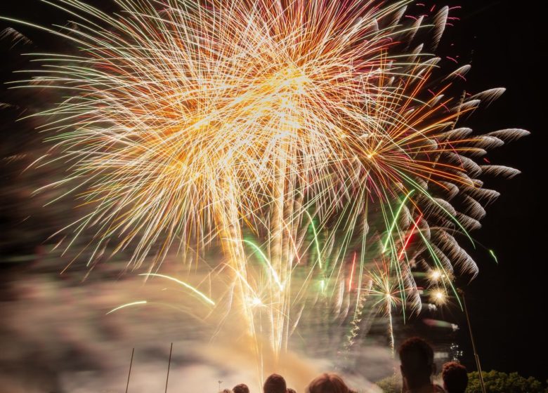 Feu d&rsquo;artifice à Vitré
