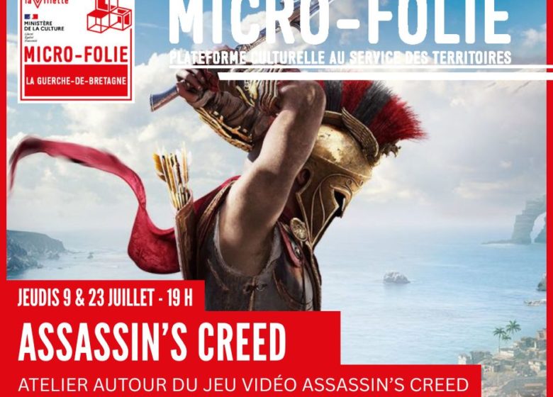 Assassin&rsquo;s Creed : atelier autour du jeu vidéo à la Micro-Folie