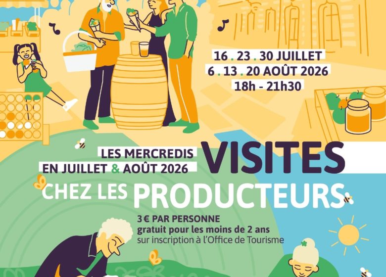 Visites chez les Producteurs | 19 août 2026