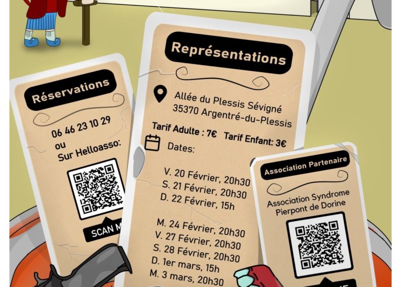 Pièce de théâtre « Du sang dans le potage »