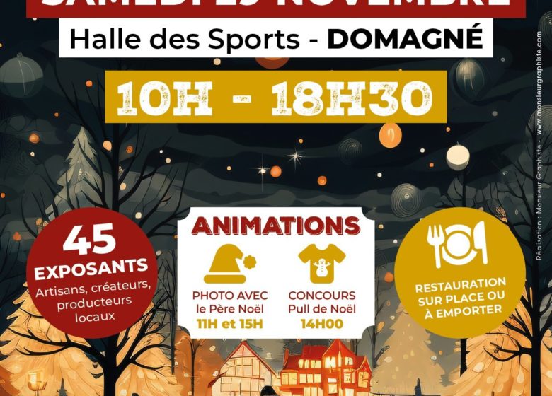 Marché de Noël à Domagné