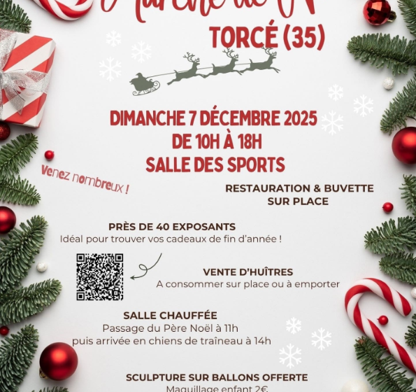 Marché de Noël à Torcé