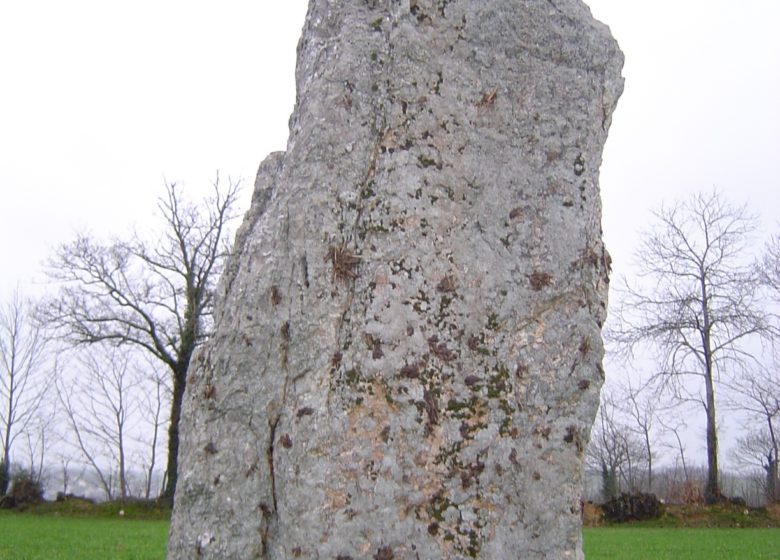 ©  ©Pacoviande Menhir La Pierre Blanche