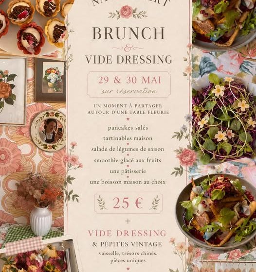 Brunch et vide-dressing Namoovert
