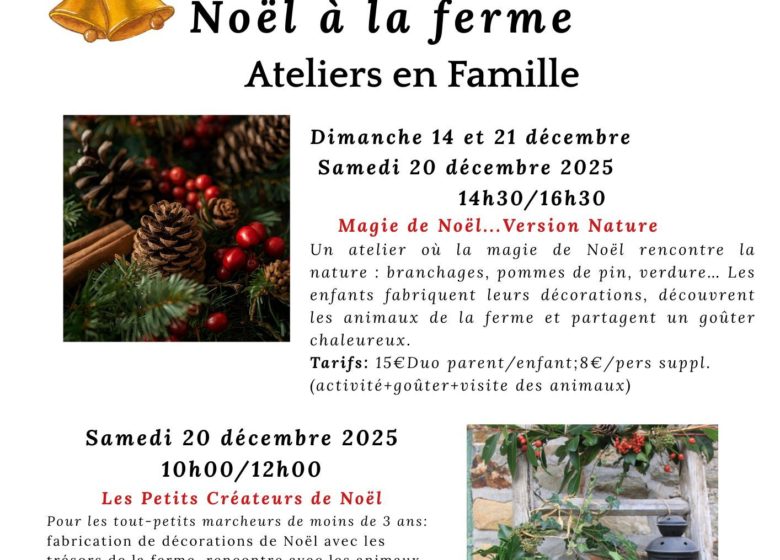 Noël à la ferme