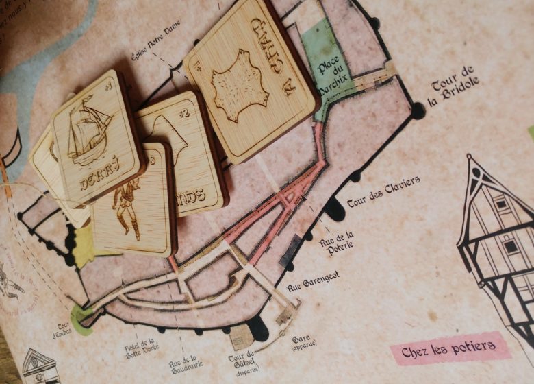 Jeu de piste, « Le défi des marchands » (groupes)