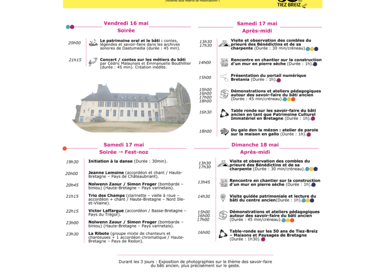 50 ans Tiez Breiz à Vitré – Fête de la Bretagne