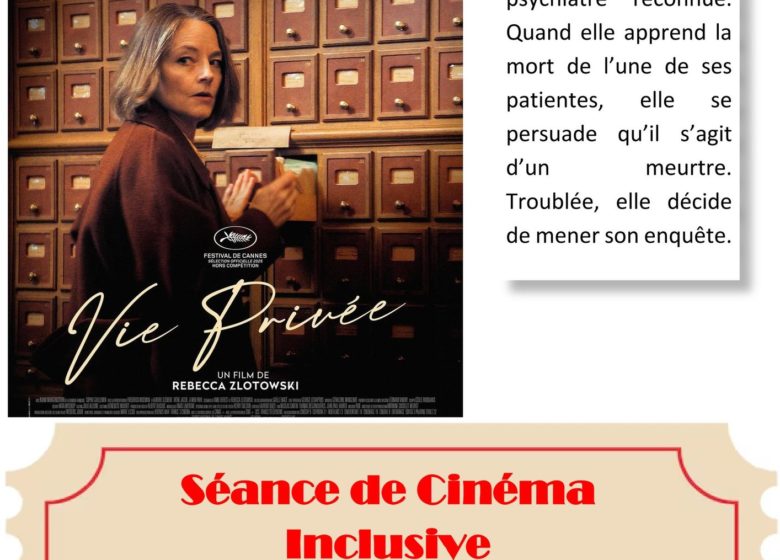 Séance de Cinéma Inclusive au cinéma Aurore
