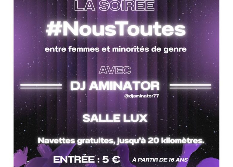 Soirée #noustoutes au Gossip Club Privé à Vitré