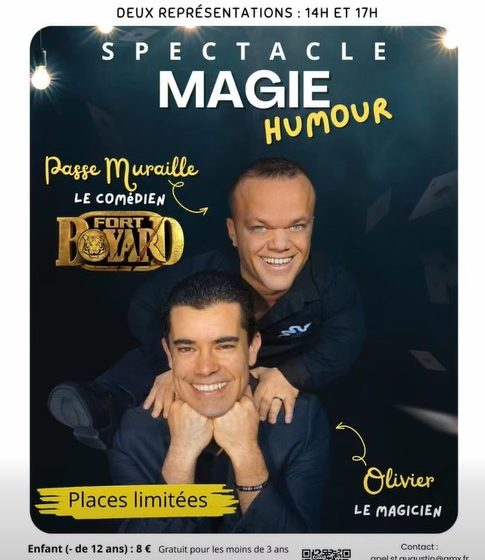 Spectacle magie humour