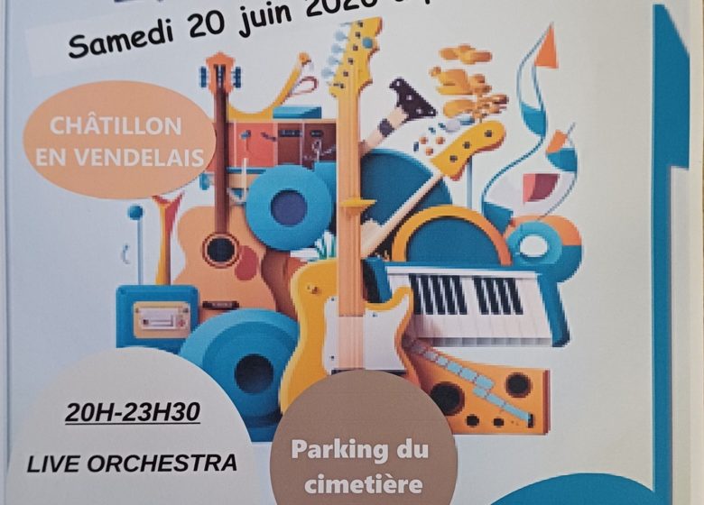 Fête de la musique Châtillon en Vendelais